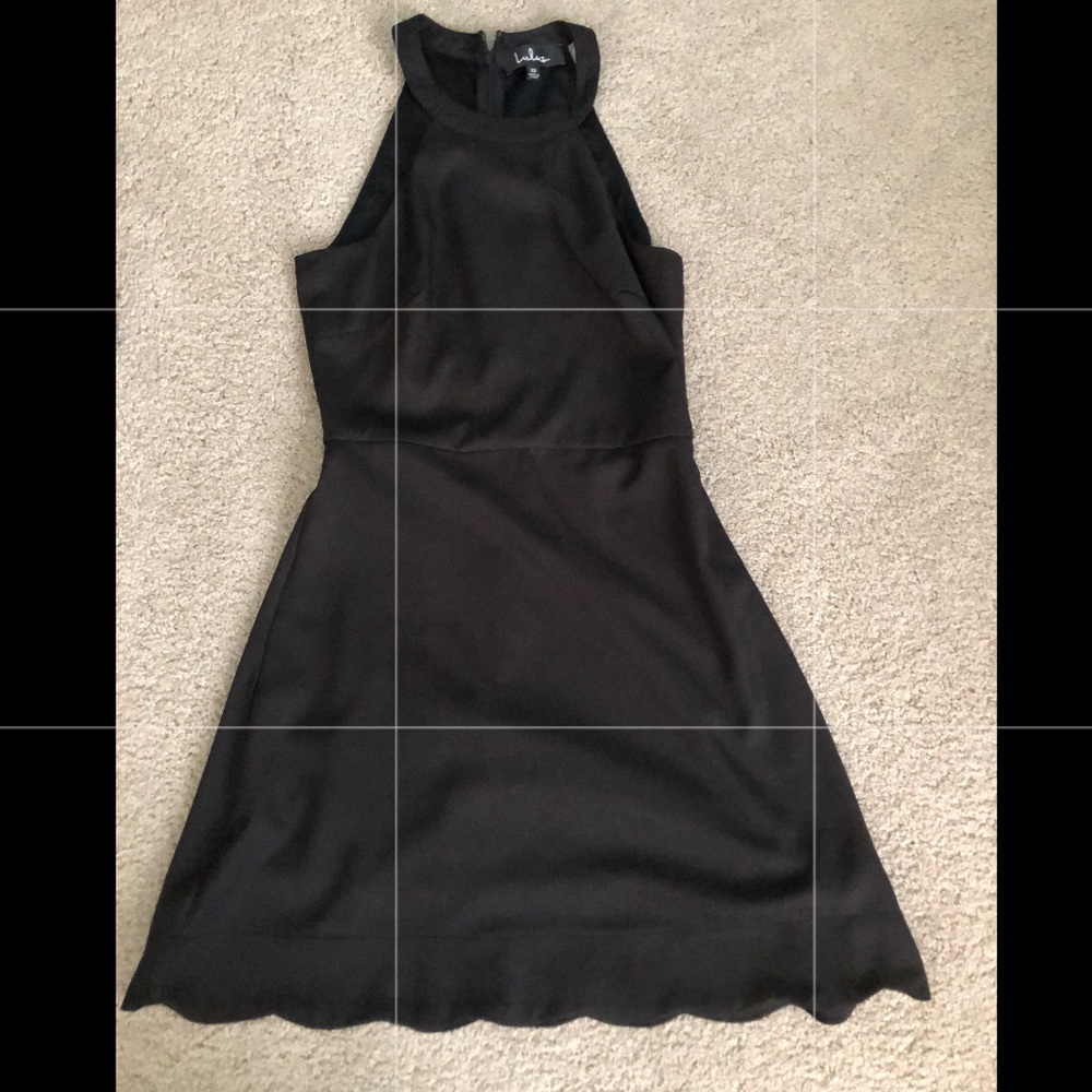 black lulus mini dress WORN TWICE